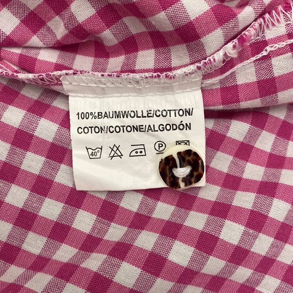 Spieth & Wensky Hot Pink Gingham Men’s Buttondown - Picture 6 of 6